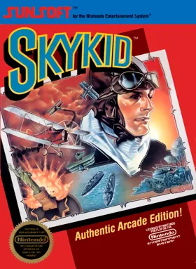 Sky Kid (USA) box cover front